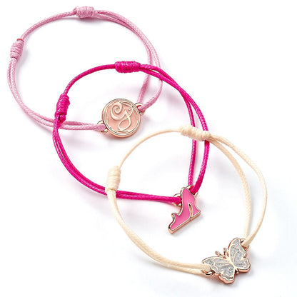 set of 2 glinda wicked friendship bracelets