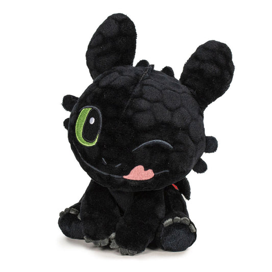 happy toothless plush toy from how to train your dragon  30cm