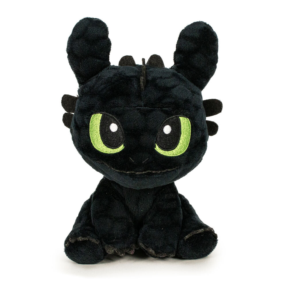 open eyes toothless plush toy from how to train your dragon  30cm
