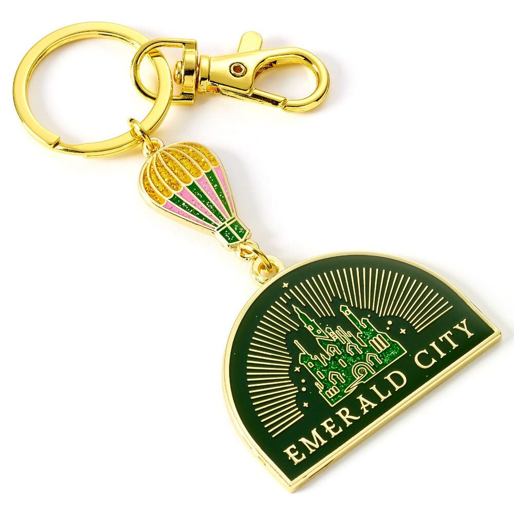 hot air balloon emerald city wicked keychain
