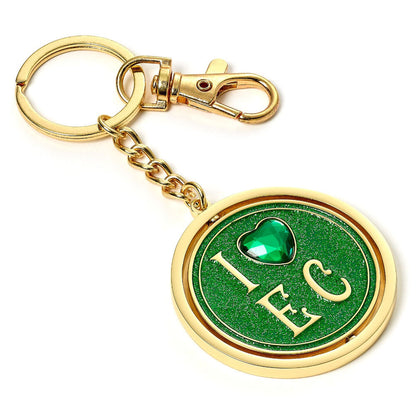 i love emerald city wicked keychain