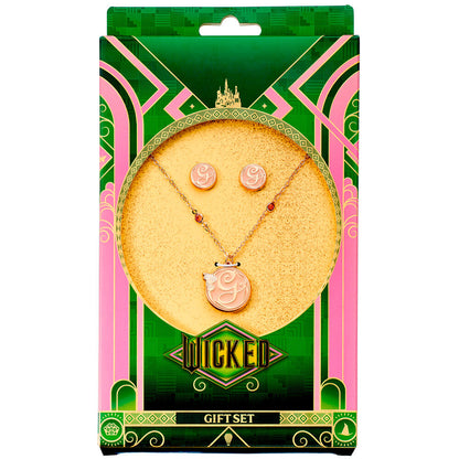 glinda wicked pendant  earrings set
