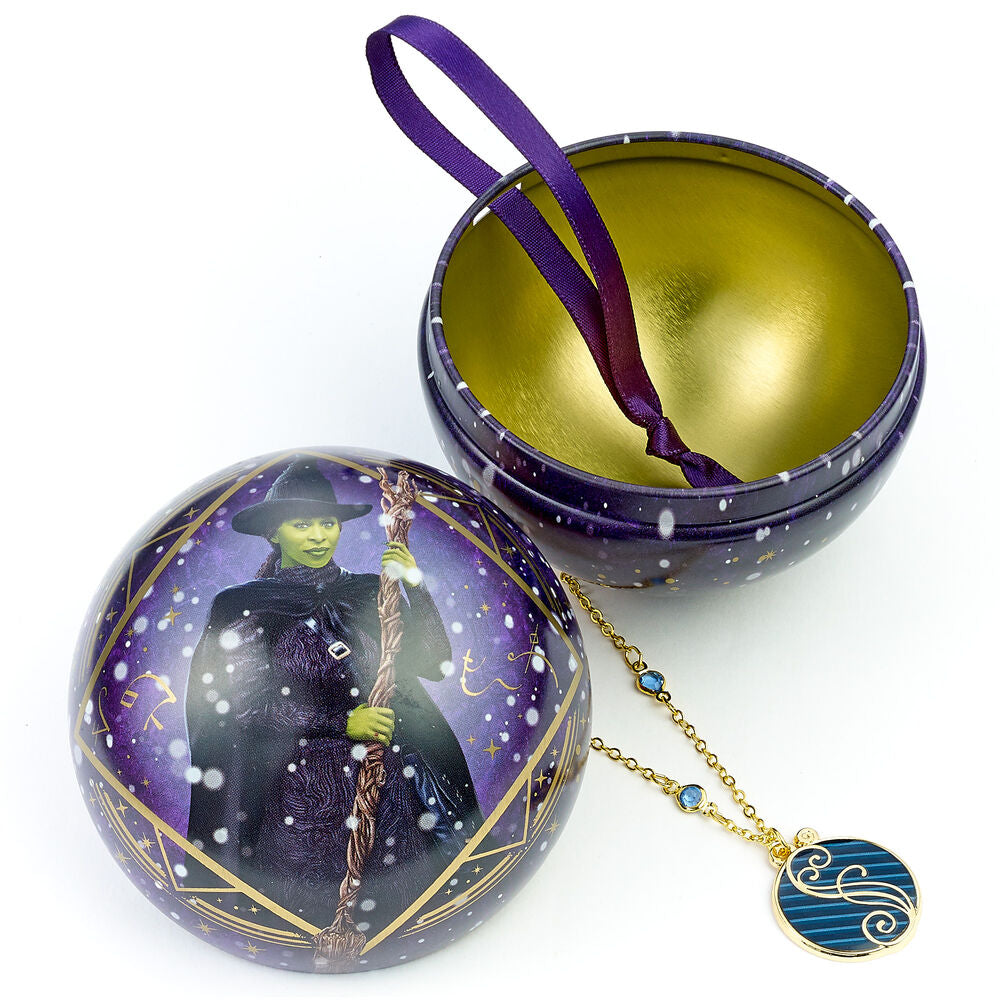Pendentif Elphaba + Boule de Noël maléfique