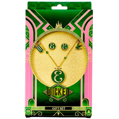 elphaba wicked pendant  earrings set