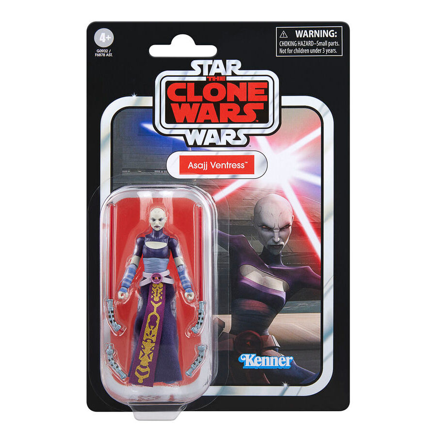 Figurka Asajj Ventress z filmu Star Wars: Wojny Klonów 9 5 cm