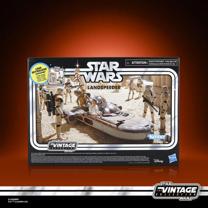 Luke Skywalker + Landspeeder Star Wars Figure
