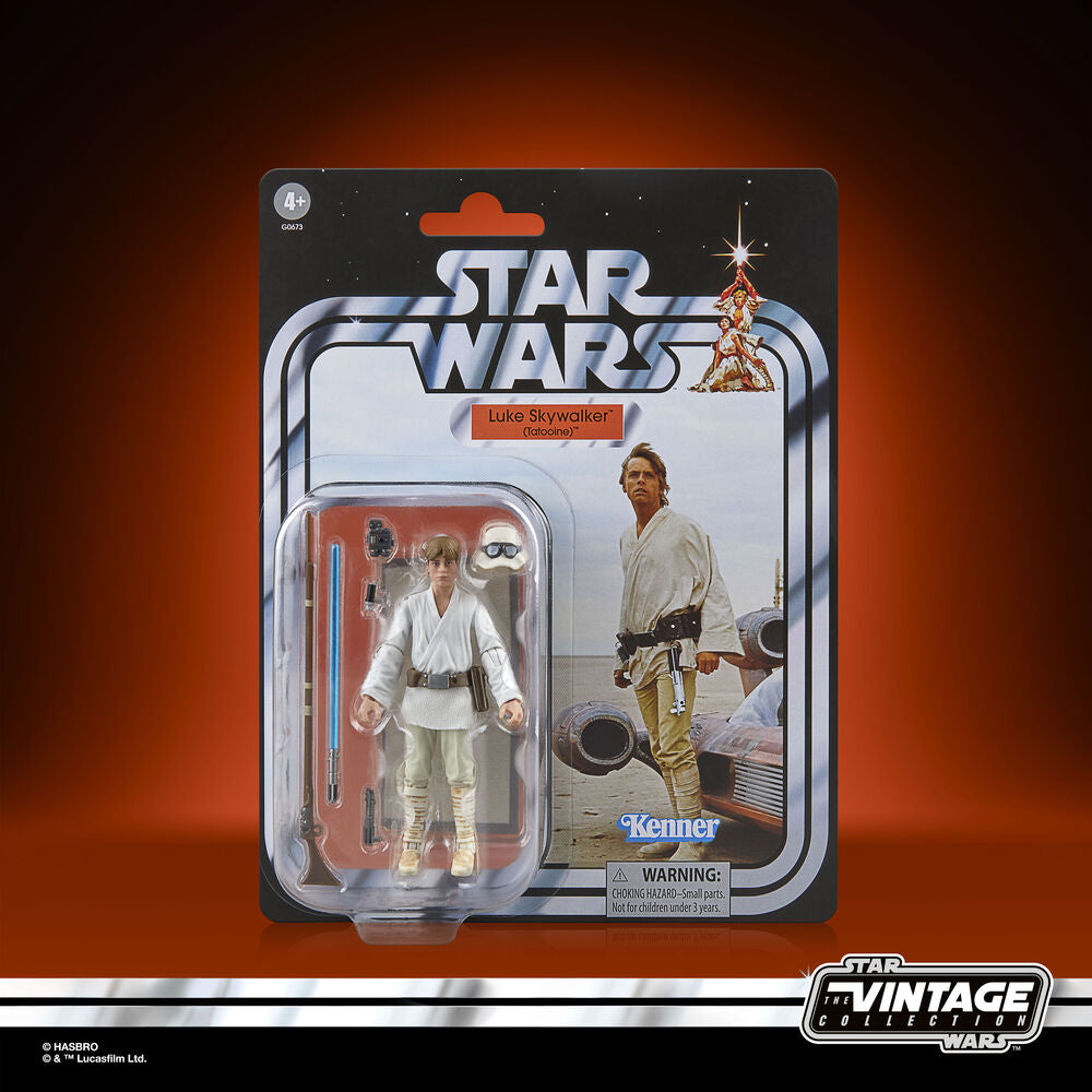 Luke Skywalker + Landspeeder Star Wars Figure