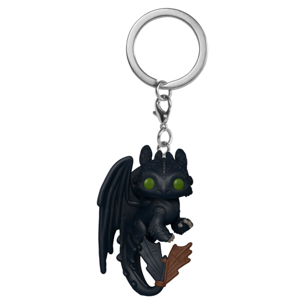 toothless how to train your dragon pocket pop keychain
