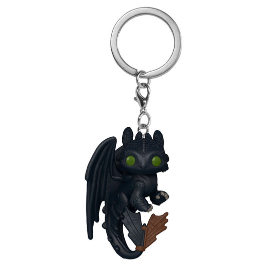 toothless how to train your dragon pocket pop keychain
