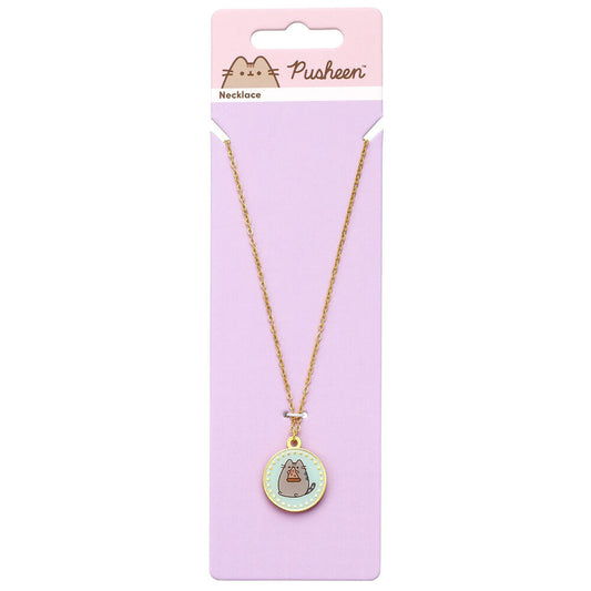 Pusheen Pizza Pendant