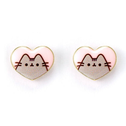 Pusheen Herz Ohrringe