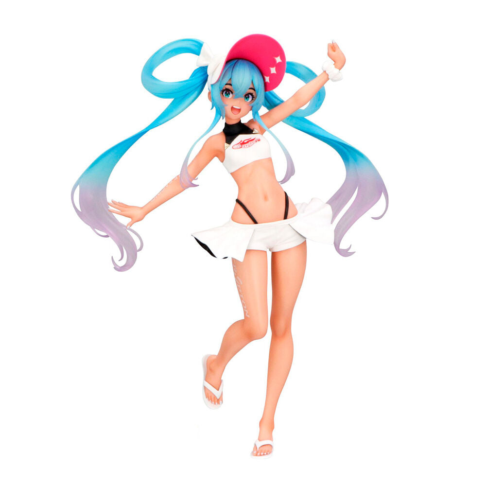 racing miku summer holiday hatsune miku figure 21cm