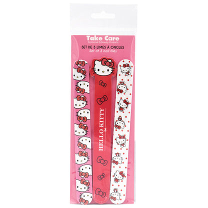set of 3 hello kitty nail files