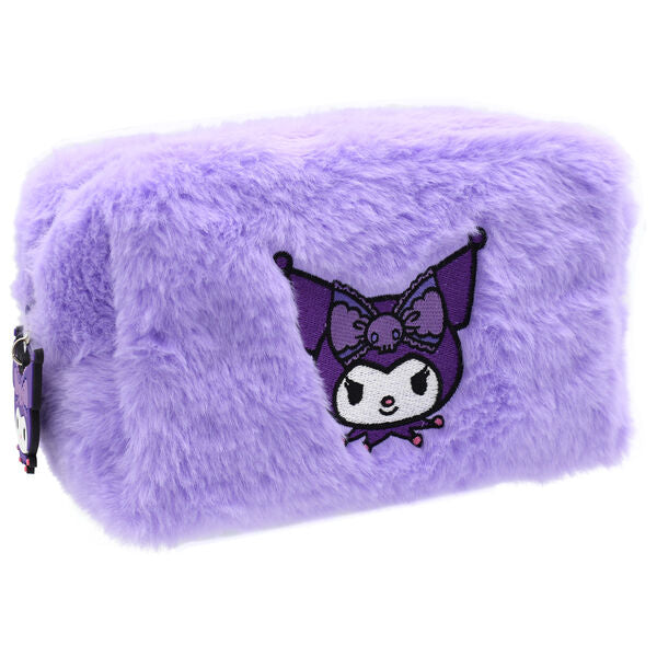 kuromi hello kitty plush toiletry bag