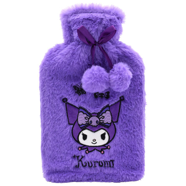kuromi hello kitty plush hot water bottle