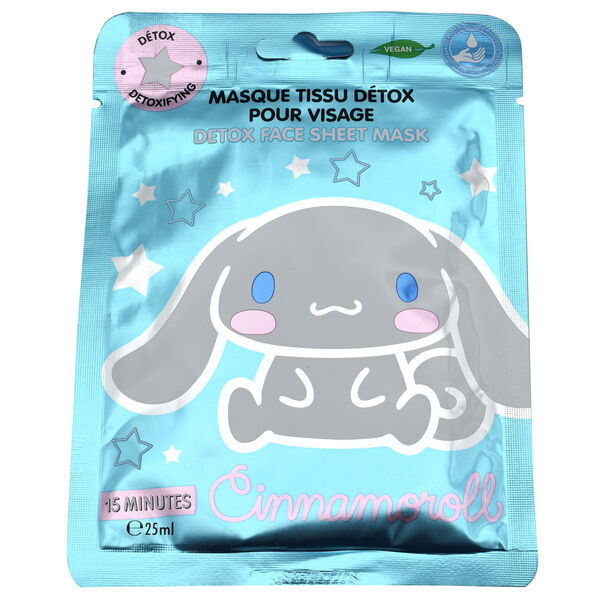 hello kitty cinnamoroll detox facial mask