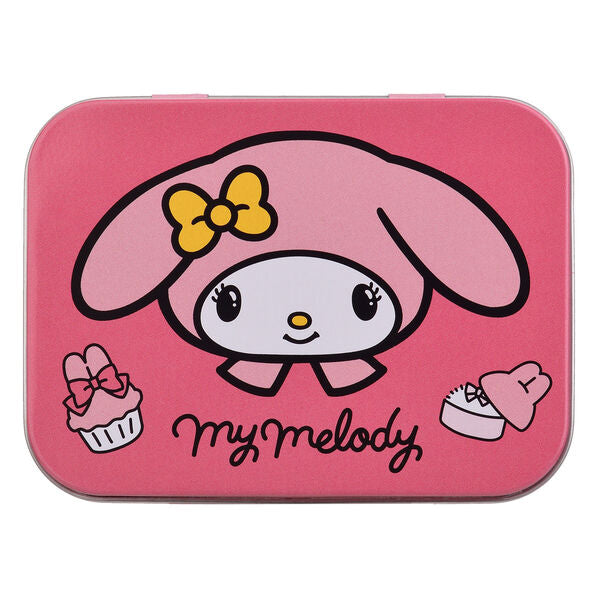 metal box of my melody hello kitty band aids