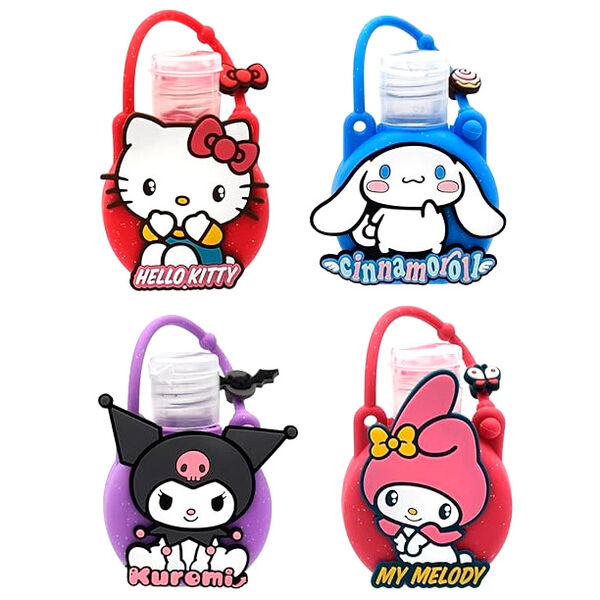 hello kitty & friends hand gel 35ml assorted