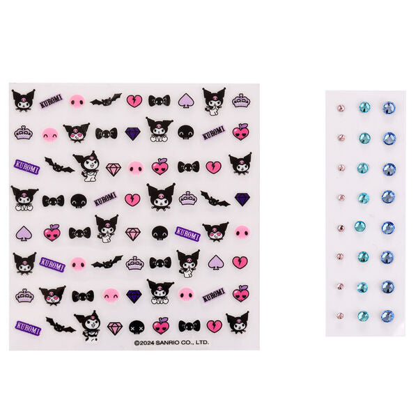 Kuromi Hello Kitty Body Stickers Blister Pack