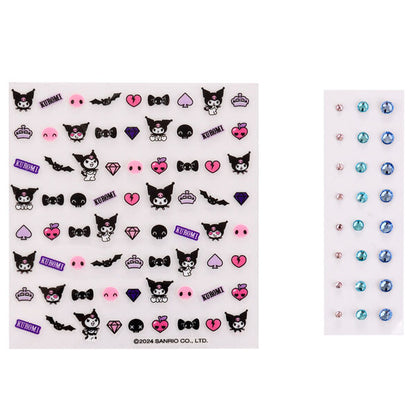 Kuromi Hello Kitty Body Stickers Blister Pack