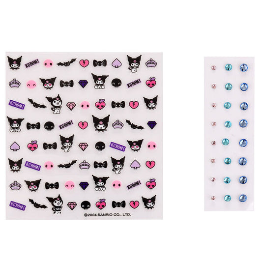 Kuromi Hello Kitty Body Stickers Blister Pack