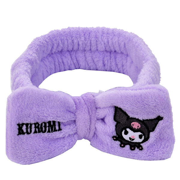 Diadema Kuromi Hello Kitty para el cuidado de la piel