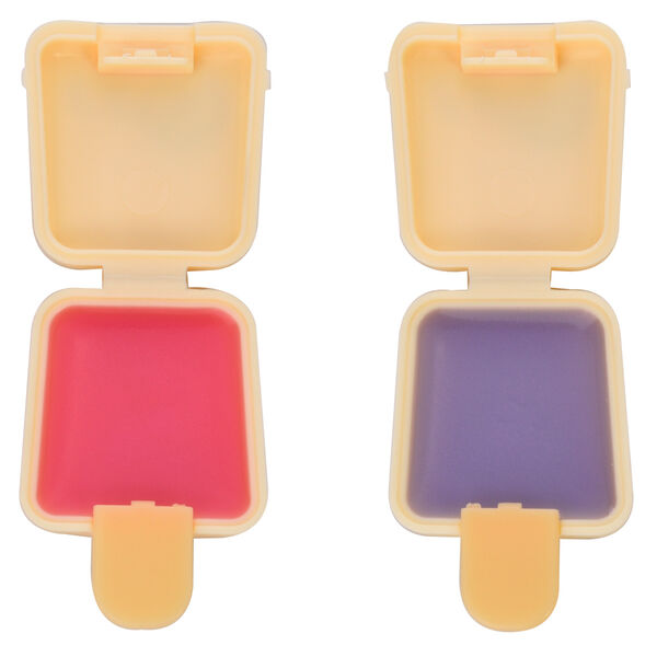 Blister pack of 2 3D Kuromi & Hello Kitty Lip Balms