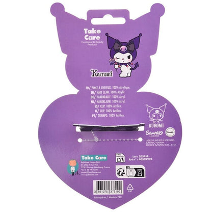 Kuromi Hello Kitty Premium Hair Clip