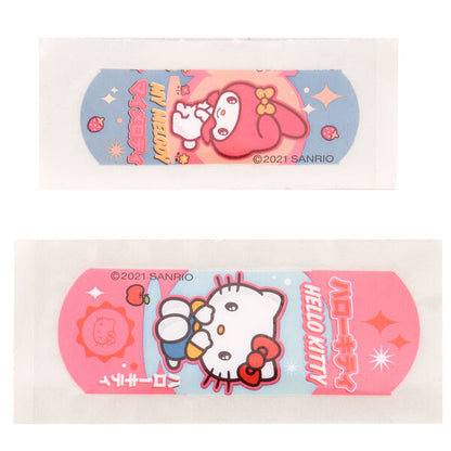 Caixa de Band-Aids de Metal da Hello Kitty e Amigos