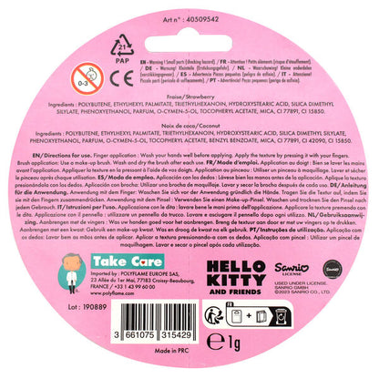 Blister pack of 2 3D Kuromi & Hello Kitty Lip Balms