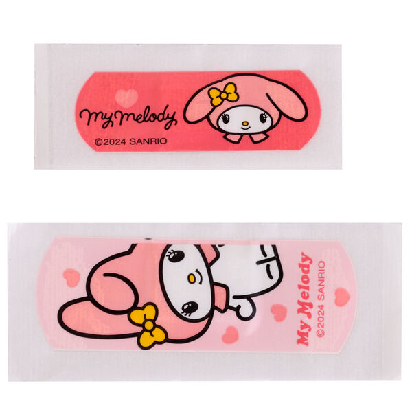 Caja metálica de tiritas de My Melody y Hello Kitty