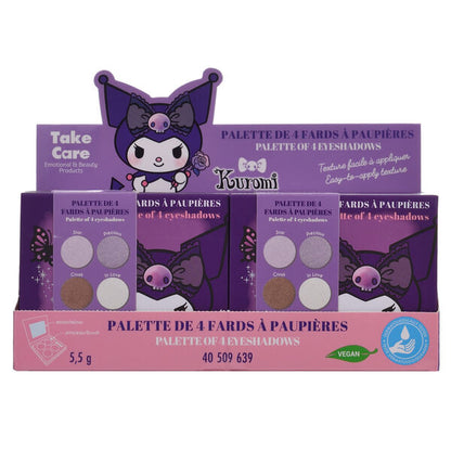 Kuromi Hello Kitty 4 Farben Palette