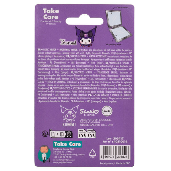 Kuromi Hello Kitty Taschenspiegel