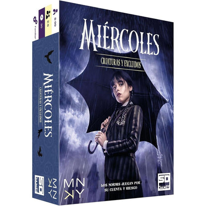 creatures and excluded card game wednesday spanish