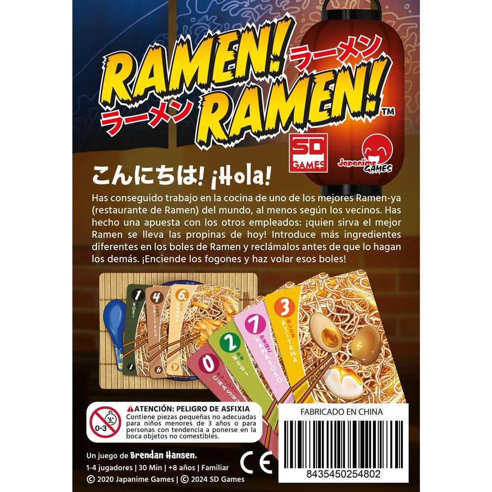 Ramen  Ramen  Brettspiel (Spanisch)