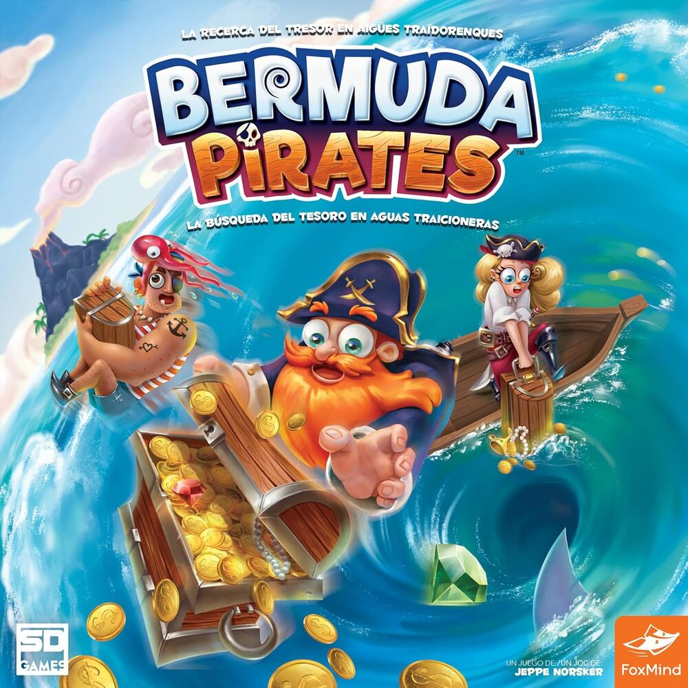 Jogo de tabuleiro Piratas das Bermudas (espanhol)