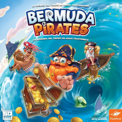 Jogo de tabuleiro Piratas das Bermudas (espanhol)