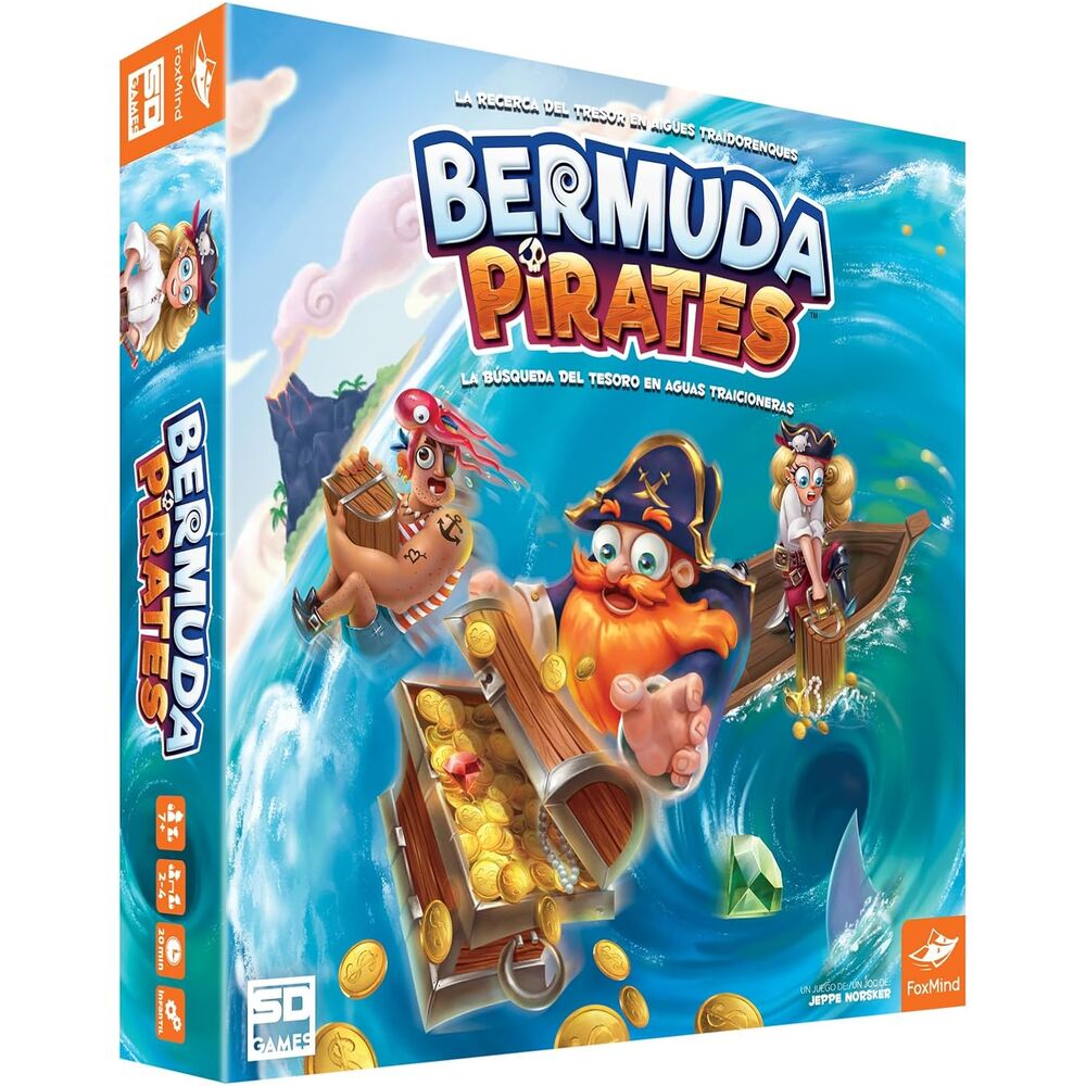 bermuda pirates board game (spanish)