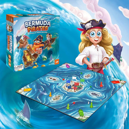 Jogo de tabuleiro Piratas das Bermudas (espanhol)