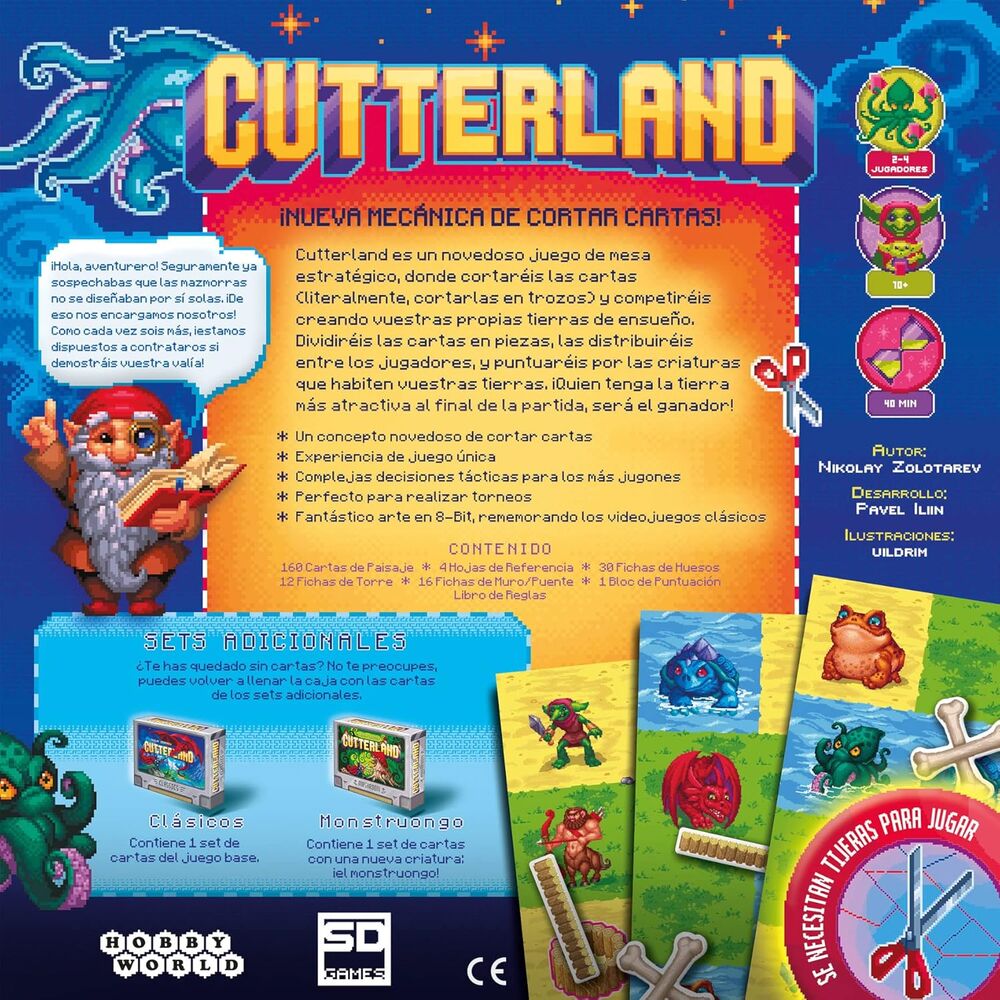 Cutterland Brettspiel (Spanisch)