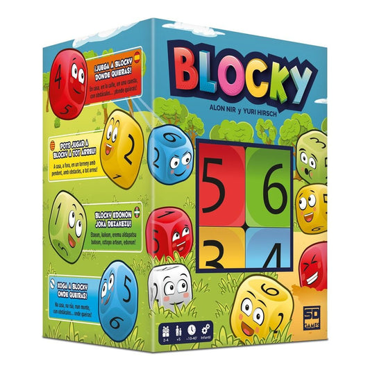 Blocky Spiel auf Spanisch