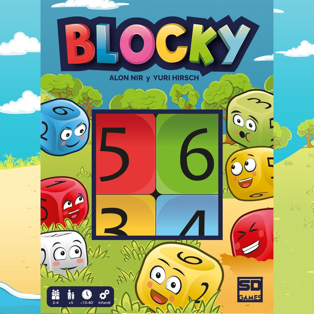 Blocky Spiel auf Spanisch