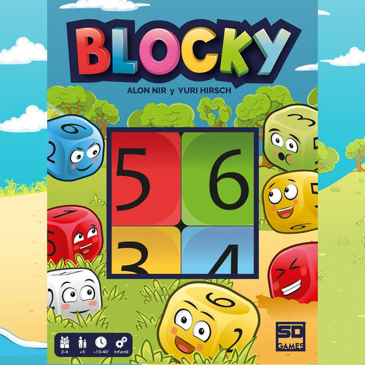 Blocky Spiel auf Spanisch