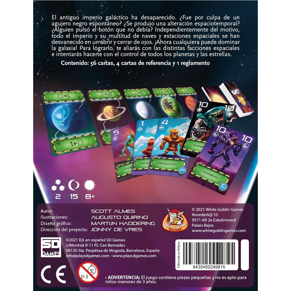 Blast Kartenspiel (Spanisch)
