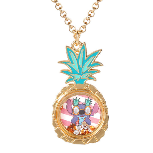disney stitch pineapple pendant
