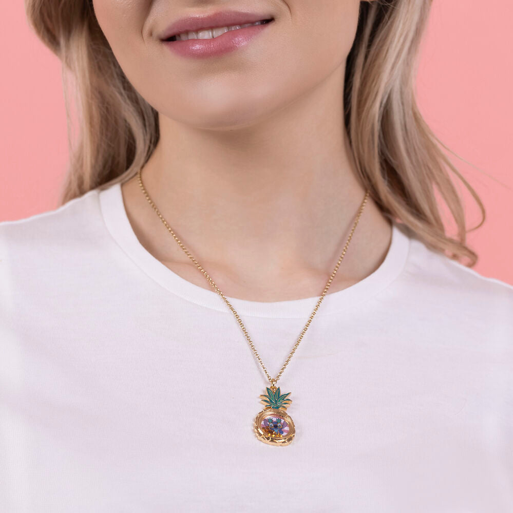 Disney Stitch Pineapple Pendant