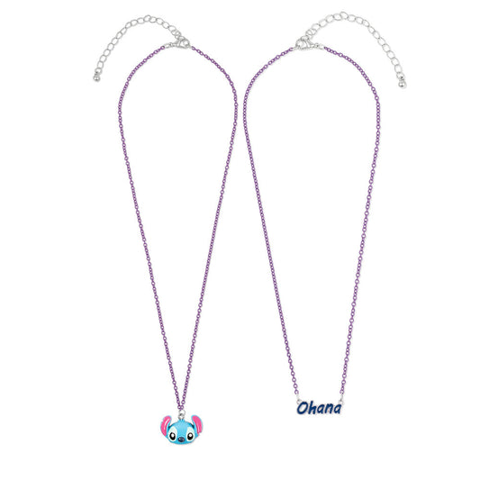 Lot de 2 pendentifs Stitch de Disney