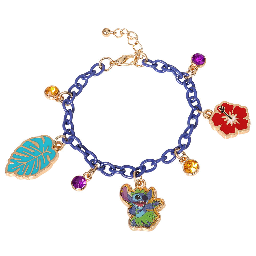 disney stitch charm bracelet