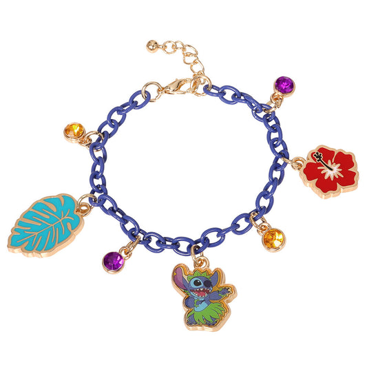 disney stitch charm bracelet