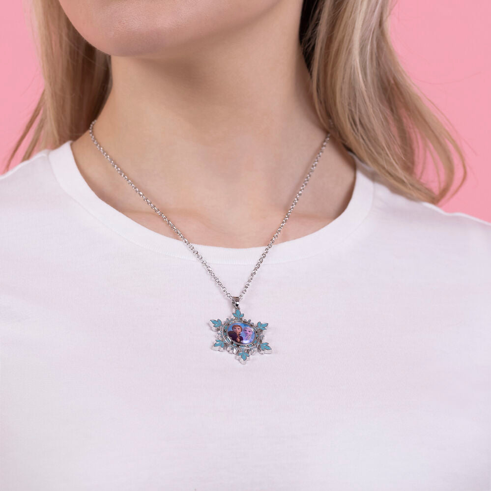 Colgante de Elsa y Anna de Frozen de Disney
